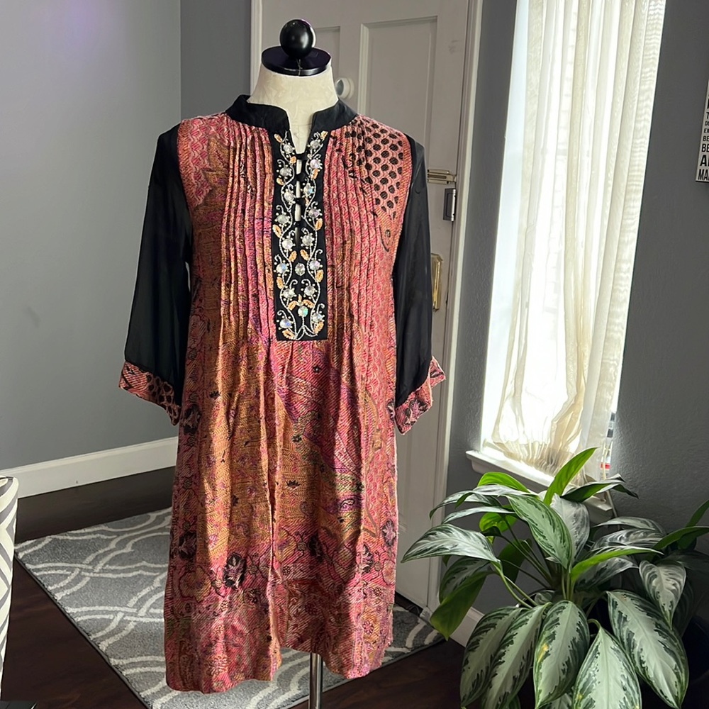 Biographie Printed Tunic Dress